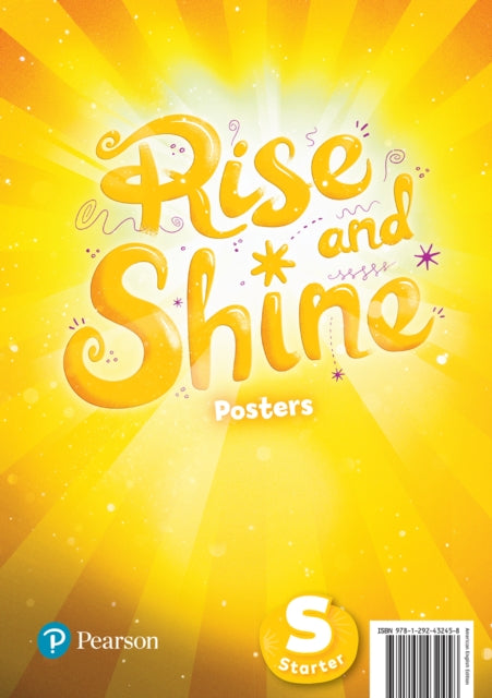 Book cover of: Rise and Shine (AE) - 1st Edition (2021) - Posters - Starter