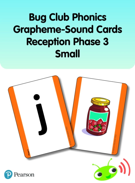 Book cover of: Bug Club Phonics Grapheme-Sound Cards Reception Phase 3 (Small)