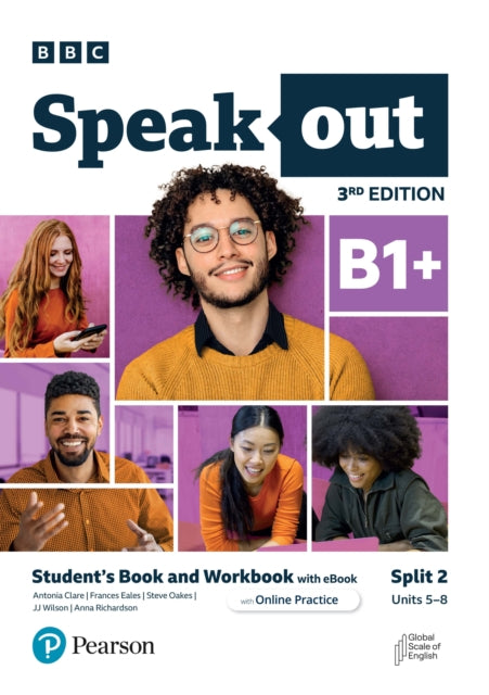 Book cover of: Speakout 3ed B1+ Student's Book and Workbook with eBook and Online Practice Split 2. By: Pearson Pearson Education