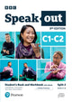 Book cover of: Speakout 3ed C1–C2 Student's Book and Workbook with eBook and Online Practice Split 2. By: Pearson Pearson Education