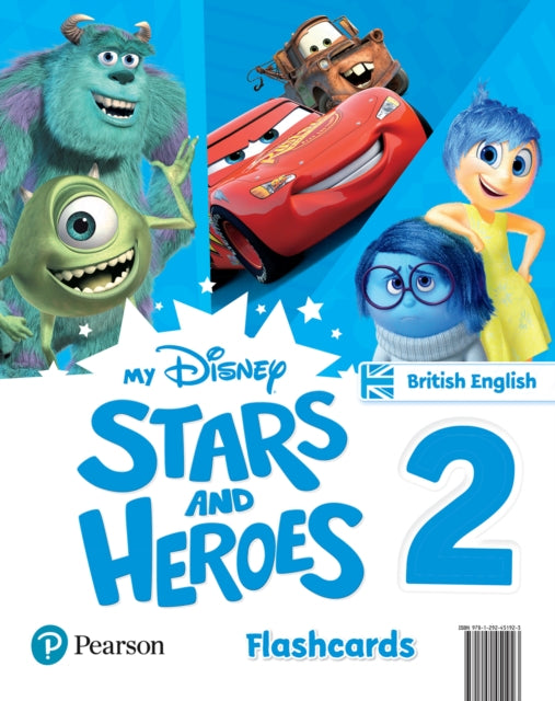 Book cover of: My Disney Stars and Heroes British Edition Level 2 Flashcards