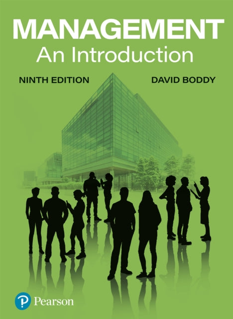 Book cover of: Management: An Introduction. By: David Boddy