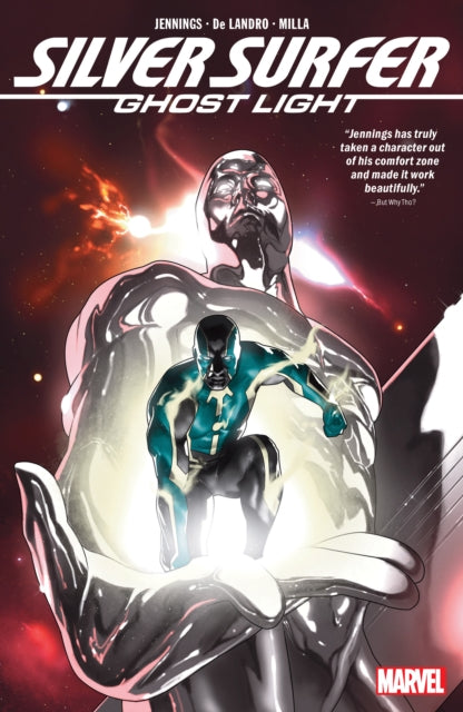 Book cover of: Silver Surfer: Ghost Light. By: John Jennings