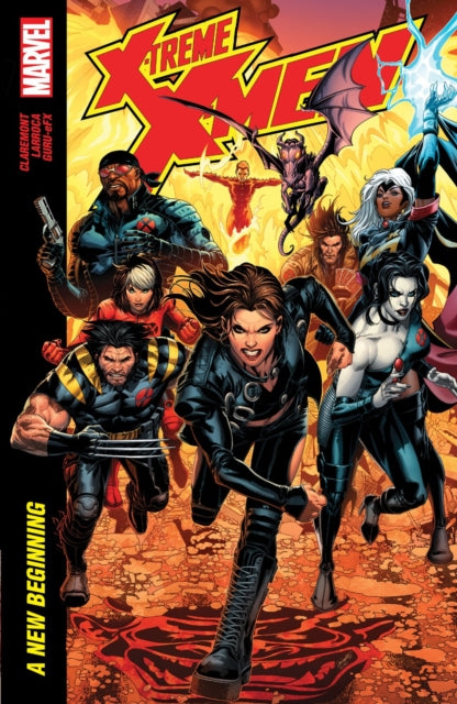 Book cover of: X-Treme X-Men By Claremont & Larroca: A New Beginning. By: Chris Claremont