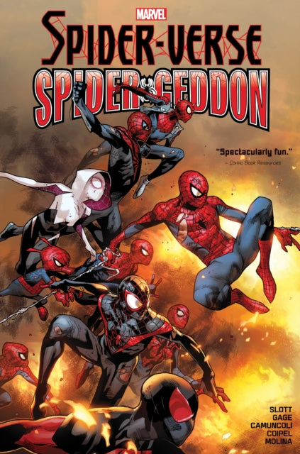 Book cover of: Spider-Verse/Spider-Geddon Omnibus. By: Dan Slott