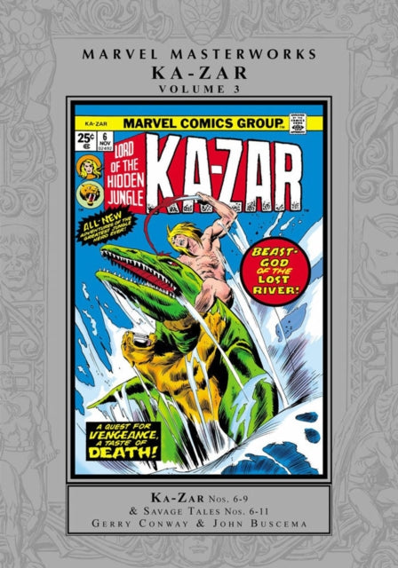 Book cover of: Marvel Masterworks: Ka-Zar Vol. 3. By: Carla Conway