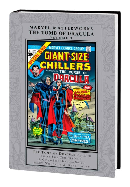 Book cover of: Marvel Masterworks: The Tomb of Dracula Vol. 3. By: Marv Wolfman