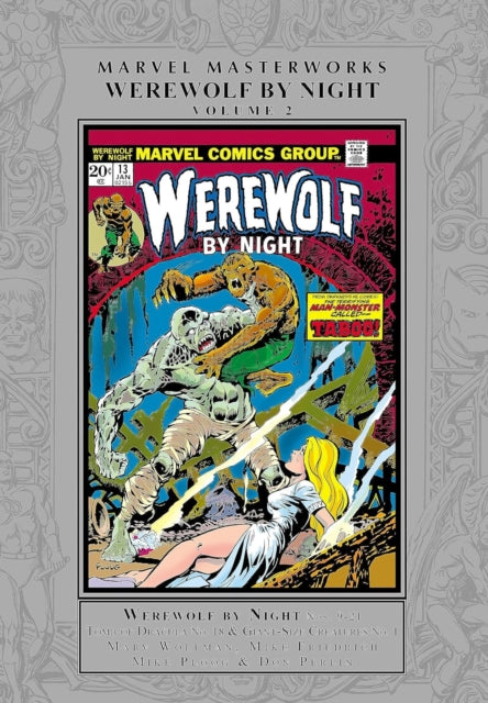 Marvel Masterworks: Werewolf By Night Vol. 2 9781302949488 Marv Wolfman