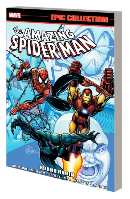 Book cover of: Amazing Spider-Man Epic Collection: Round Robin. By: David Michelinie