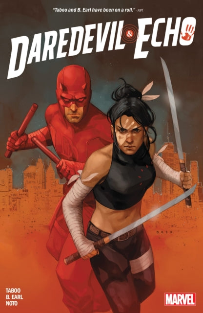 Book cover of: Daredevil & Echo. By: Taboo