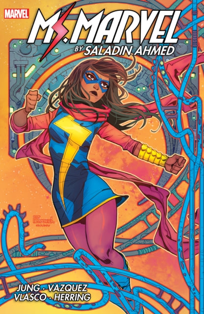 Book cover of: Ms. Marvel by Saladin Ahmed. By: Saladin Ahmed