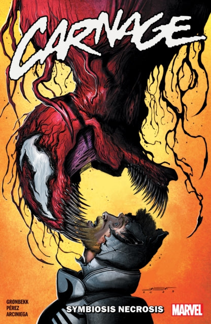Book cover of: Carnage Vol. 2: Symbiosis Necrosis. By: Torunn Gronbekk
