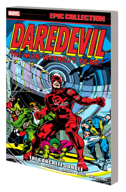 Book cover of: Daredevil Epic Collection: The Concrete Jungle. By: Marv Wolfman