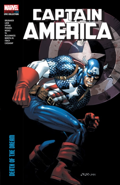 Book cover of: Captain America Modern Era Epic Collection: Death of The Dream. By: Ed Brubaker