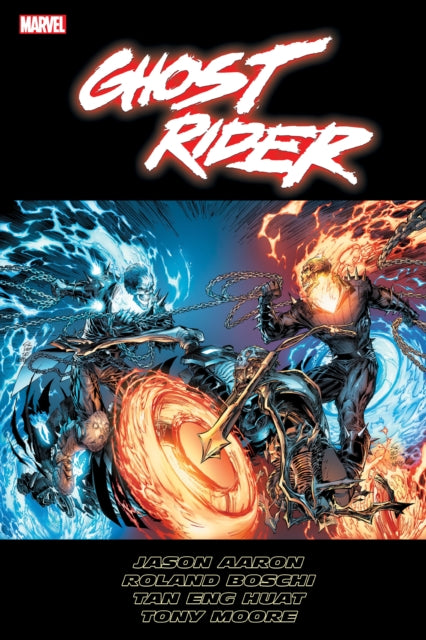 Book cover of: Ghost Rider by Jason Aaron Omnibus (New Printing). By: Jason Aaron