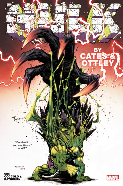 Book cover of: Hulk by Cates & Ottley Omnibus. By: Donny Cates