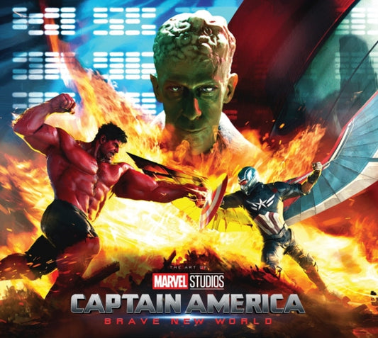 Book cover of: Marvel Studios' Captain America: Brave New World - The Art of The Movie Slipcase. By: Jess Harrold