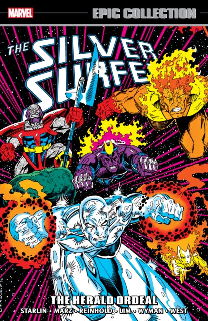 Book cover of: Silver Surfer Epic Collection: The Herald Ordeal. By: Ron Marz