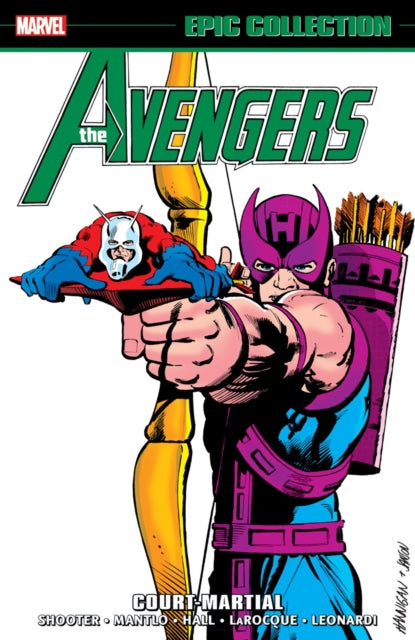 Book cover of: Avengers Epic Collection: Court Martial. By: Jim Shooter