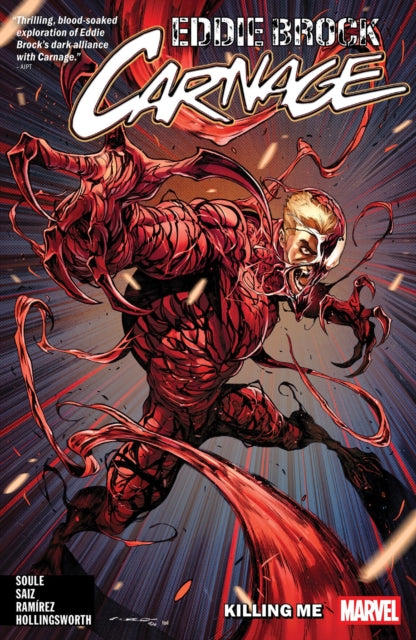 Book cover of: Eddie Brock: Carnage Vol. 1 - Killing Me