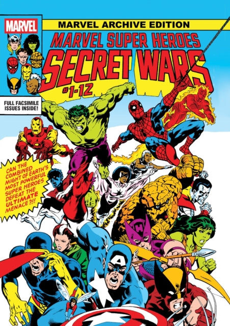 Book cover of: Marvel Archive Edition: Marvel Super Heroes Secret Wars Gallery Edition