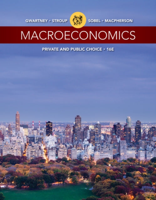 Book cover of: Macroeconomics. By: James Gwartney