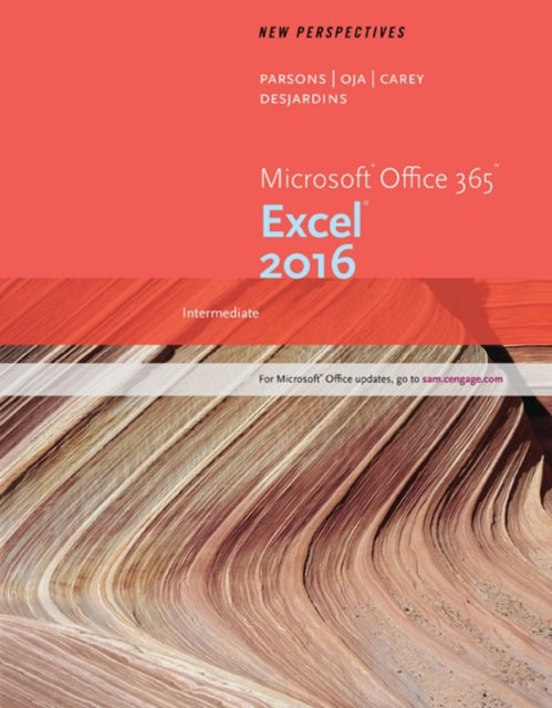 Book cover of: New Perspectives MicrosoftA® Office 365 & Excel 2016. By: June Jamrich Parsons