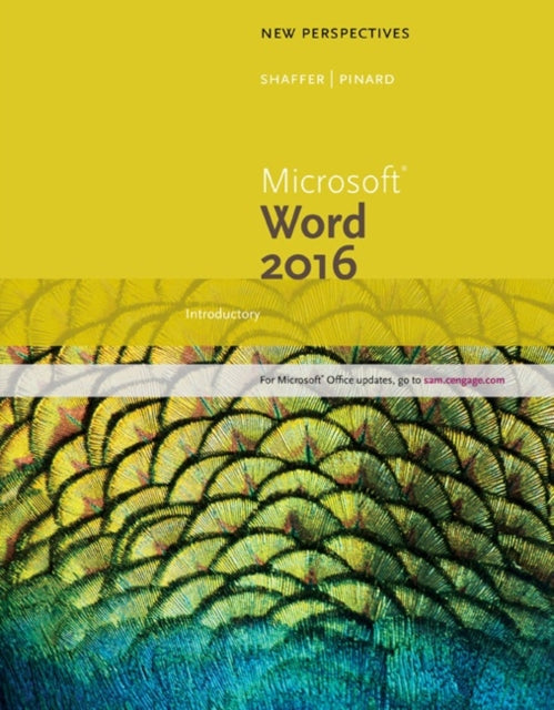 Book cover of: New Perspectives MicrosoftA® Office 365 & Word 2016. By: Ann Shaffer