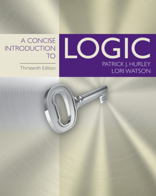Book cover of: Concise Introduction to Logic. By: Patrick J. Hurley