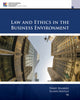 Book cover of: Law and Ethics in the Business Environment. By: Terry Halbert