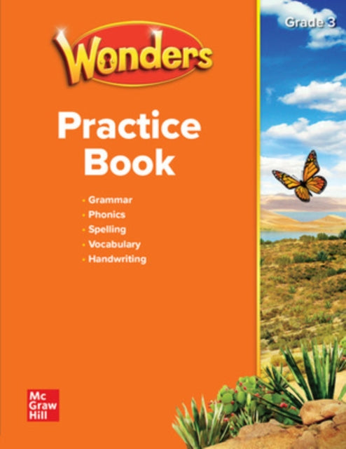 Book cover of: WONDERS PRACTICE BOOK GRADE 3 STUDENT EDITION