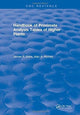 Book cover of: Handbook of Proximate Analysis Tables of Higher Plants. By: James A. Duke