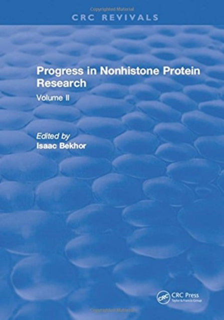 Book cover of: Progress in Nonhistone Protein Research. By: I. Bekhor Isaac