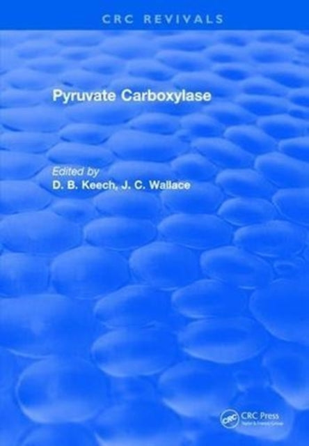 Book cover of: Pyruvate Carboxylase. By: Keech