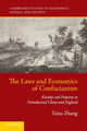 Book cover of: Laws and Economics of Confucianism. By: Taisu Zhang