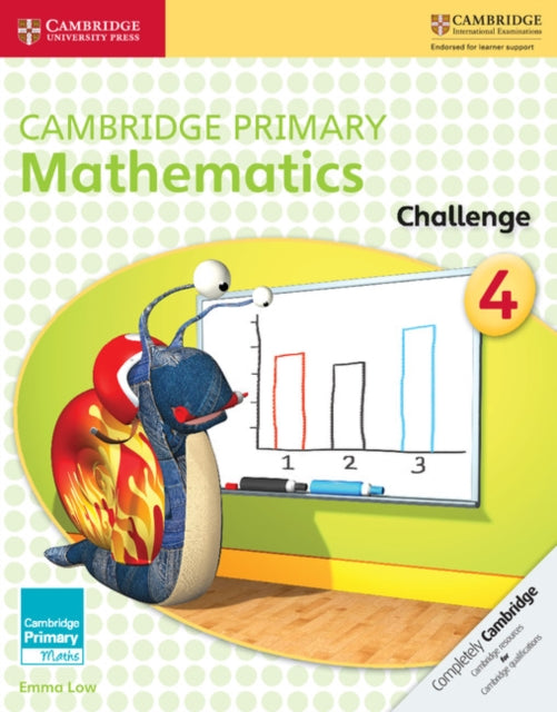 Book cover of: Cambridge Primary Mathematics Challenge 4. By: Emma Low