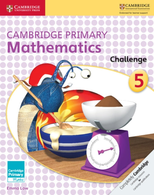 Book cover of: Cambridge Primary Mathematics Challenge 5. By: Emma Low