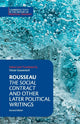 Book cover of: Rousseau: The Social Contract and Other Later Political Writings. By: Jean-Jacques Rousseau