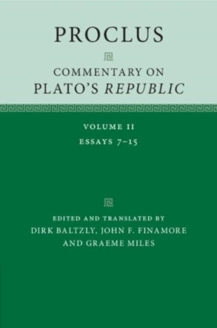 Book cover of: Proclus: Commentary on Plato's 'Republic'