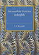 Book cover of: Intermediate Exercises in English. By: E. E. Reynolds