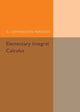 Book cover of: Elementary Integral Calculus. By: G. Lewingdon Parsons