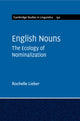 Book cover of: English Nouns. By: Rochelle Lieber