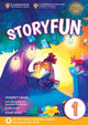 Book cover of: Storyfun for Starters Level 1 Student's Book with Online Activities and Home Fun Booklet 1. By: Karen Saxby