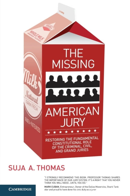 Book cover of: Missing American Jury. By: Suja A. Thomas
