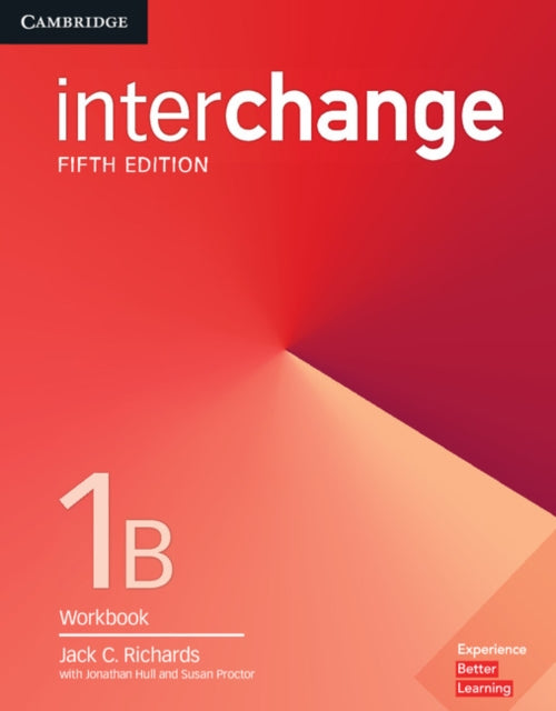 Book cover of: Interchange Level 1B Workbook. By: Jack C. Richards