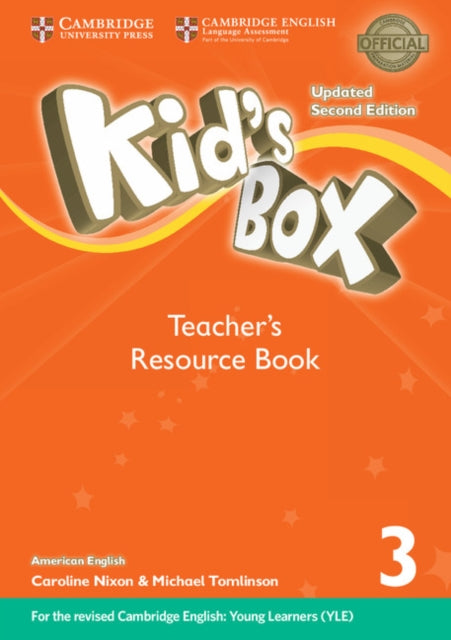 Book cover of: Kid's Box Level 3 Teacher's Resource Book with Online Audio American English. By: Kathryn Escribano