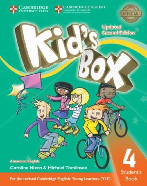 Book cover of: Kid's Box Level 4 Student's Book American English. By: Caroline Nixon