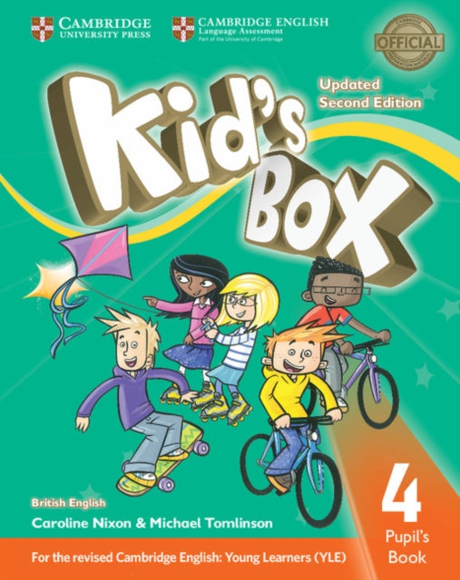 Book cover of: Kid's Box Level 4 Pupil's Book British English. By: Caroline Nixon