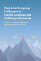 Book cover of: High-Level Language Proficiency in Second Language and Multilingual Contexts. By: Kenneth Hyltenstam