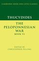 Book cover of: Thucydides: The Peloponnesian War Book VI. By: Christopher Pelling